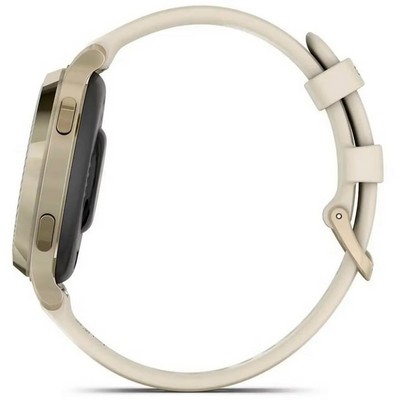 Garmin LILY 2 Active lunar Gold with Bone Silicone Band (010-02891-00) - фото 81922