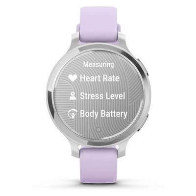 Garmin LILY 2 Active Silver with Purple Jasmine Silicone Band (010-02891-01) - фото 81925