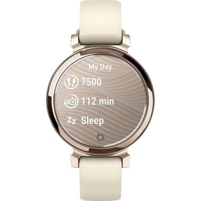 Garmin LILY 2 Cream Gold with Coconut Silicone Band (010-02839-00) - фото 81939