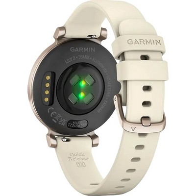 Garmin LILY 2 Cream Gold with Coconut Silicone Band (010-02839-00) - фото 81940