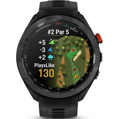 Garmin Approach S70 47mm Black (010-02746-02) - фото 82188