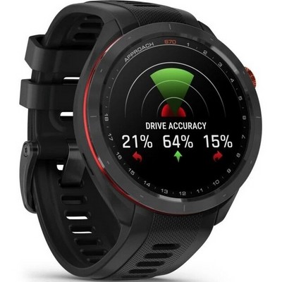 Garmin Approach S70 47mm Black (010-02746-02) - фото 82189