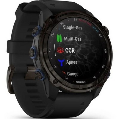 Garmin Descent MK3i 51mm Carbon Gray DLC Titanium with Black (010-02752-11) - фото 82196