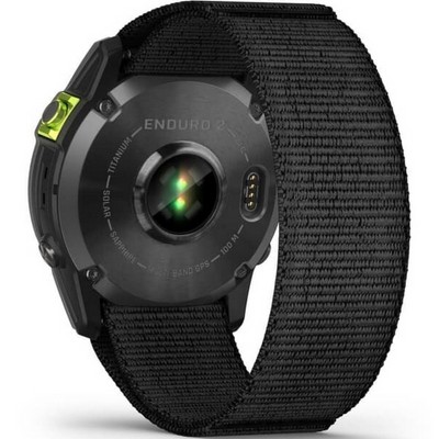Garmin Enduro 2 Sapphire Solar Carbon Gray DLC Titanium with Nylon Band (010-02754-00) - фото 82205