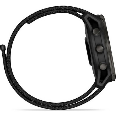Garmin Enduro 3 51mm Solar Sapphire Lens Carbon Gray DLC Titanium with Black Nylon Band (010-02751-00) - фото 82213