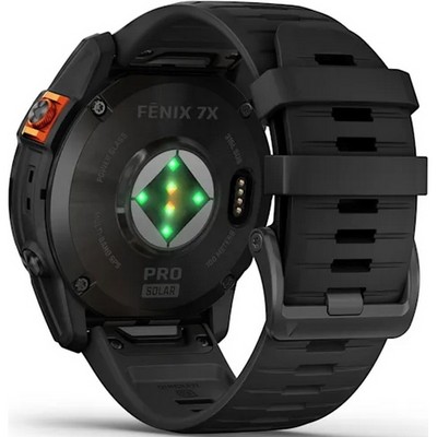 Garmin Fenix 7X Pro Solar Carbon Gray wt Black Band (010-02778-00) - фото 82239