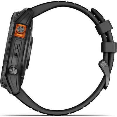 Garmin Fenix 7X Pro Solar Carbon Gray wt Black Band (010-02778-00) - фото 82241