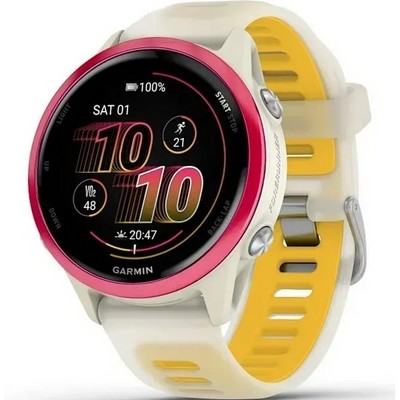 Garmin Forerunner 570 42MM Bone/Raspberry/Mango (010-02970-02) - фото 82289