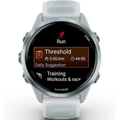 Garmin Forerunner 570 42MM Whitestone/Cloud Blue (010-02970-01) - фото 82297