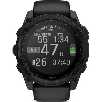 Garmin Tactix 8 51mm Solar Sapphire Applied Ballistic Solver with Silicone Band (010-03407-01) - фото 82397