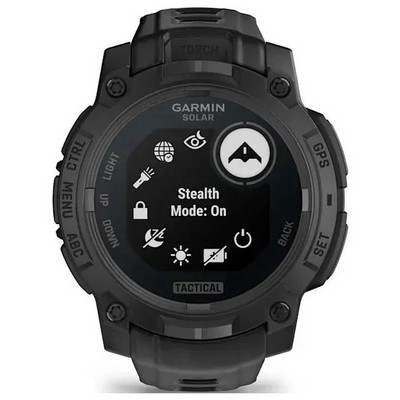 Garmin Instinct 3 45mm Solar TACTICAL Black (010-02934-50) - фото 82474