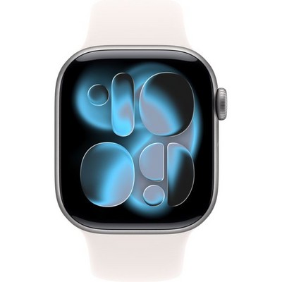 Apple Watch Series 11, 42 mm, Space Gray Aluminium Light Blush Sport Band SM/ML - фото 83125 Apple Watch Series 11, 42 mm, Space Gray Aluminium Light Blush Sport Band SM/ML - фото 83125