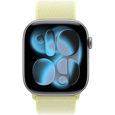 Apple Watch Series 11, 46 mm, Space Gray Aluminium Neon Yellow Sport Loop - фото 83252 Apple Watch Series 11, 46 mm, Space Gray Aluminium Neon Yellow Sport Loop - фото 83252