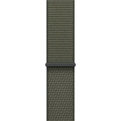 Apple Watch Series 11, 46 mm, Jet Black Aluminium Forest Sport Loop - фото 83286