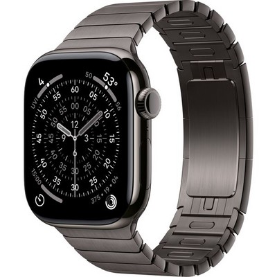 Apple Watch Series 11, 42 mm, Slate Titanium Link Bracelet - фото 83403