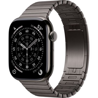 Apple Watch Series 11, 46 mm, Slate Titanium Link Bracelet - фото 83421