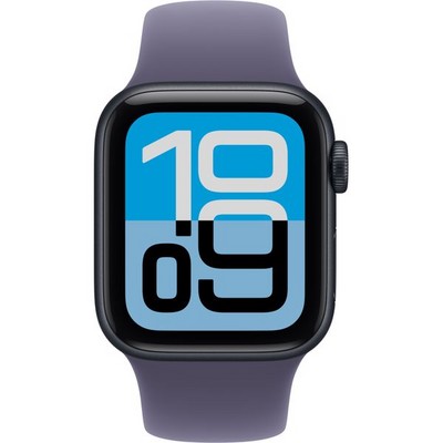 Apple Watch SE 3, 40 mm, Midnight Aluminium Purple Fog Sport Band - фото 83429