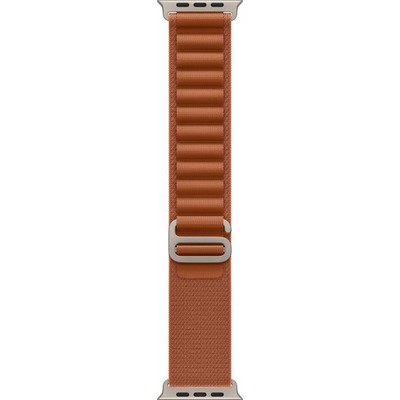 Apple Watch Ultra 3, 49 mm, Natural S/M/L Alpine Loop Terra Cotta - фото 83573
