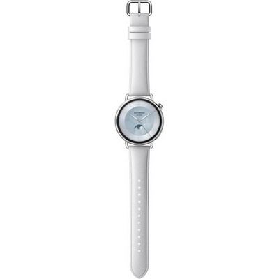 Xiaomi Watch S4 41mm Leather Strap White - фото 84319