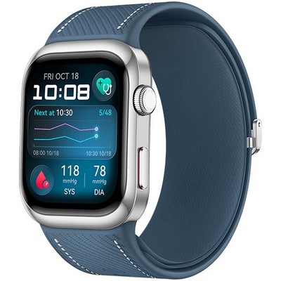 Huawei Watch D2 Blue Composite Leather Strap - фото 84492