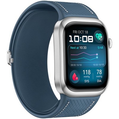 Huawei Watch D2 Blue Composite Leather Strap - фото 84494