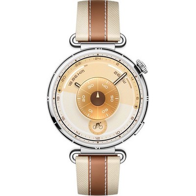 Huawei Watch GT 6 41 mm Brown Composite Leather Strap - фото 84517