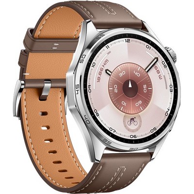Huawei Watch GT 6 46 mm Grey Composite Leather Strap - фото 84564
