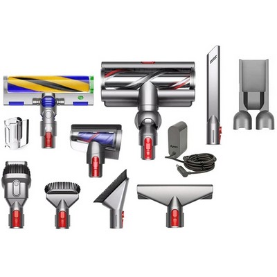 Dyson v15 Detect Absolute Total Clean, серебристый - фото 84728