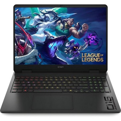 HP Omen 16 Slim Gaming Laptop 16-an0051cl (Intel Ultra 5 225H 4900MHz/16GB/512GB SSD/16"/1920x1200/Geforce RTX 5050 8Gb) Черный - фото 84811