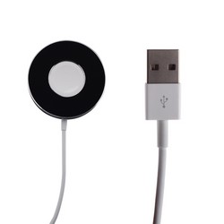 Беспроводное зарядное устройство MINI 2в1 COTECi WS-17 (10W) для Apple iPhone и Watch (CS5168-BK) Черный