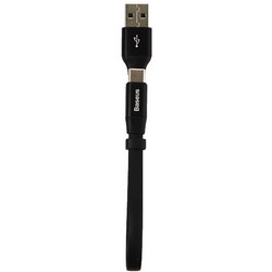 USB дата-кабель Baseus Nimble Type-C Portable cable for Type-C (CATMBJ-01) (0.23 м) Черный