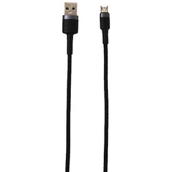 USB дата-кабель Baseus Cafule cable for MicroUSB (CAMKLF-BG1) (1.0 м) Черный
