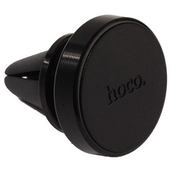Автомобильный держатель Hoco CA47 Metal magnetic in-car holder for air outlet магнитный универсальный в решетку черный