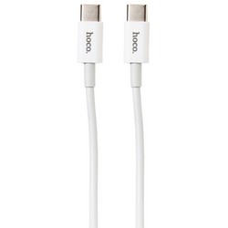 USB дата-кабель Hoco X23 Skilled Type-C to Type-C (3A) (1.0 м) Белый
