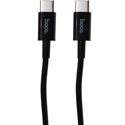USB дата-кабель Hoco X23 Skilled Type-C to Type-C (3A) (1.0 м) Черный