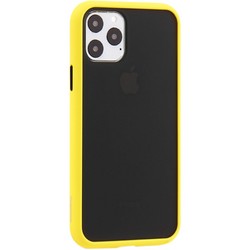 Чехол-накладка пластиковый KeepHone Armor Series для iPhone 11 Pro (5.8&quot;) с силиконовыми бортами Желтый