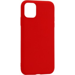 Чехол-накладка силикон Deppa Gel Color Case Basic D-87233 для iPhone 11 Pro Max (6.5") 0.8мм Красный