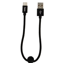 USB дата-кабель Hoco X35 Premium charging data cable for Type-C (0.25м) (3.0A) Черный