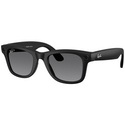 Ray-Ban Wayfarer (Gen 2) RW4012 Matte Black/ Polar Gradient Graphite lenses Size L (53mm)