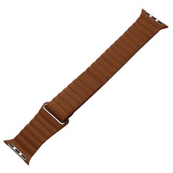 Ремешок кожаный COTECi W7 Leather Magnet Band (WH5205-SN) для Apple Watch 40мм/ 38мм Светло-коричневый