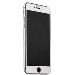 Стекло защитное&накладка пластиковая iBacks Full Screen Tempered Glass для iPhone 6s Plus/ 6 Plus (5.5) - (ip60186) Серебристое