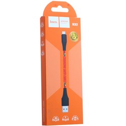 USB дата-кабель Hoco X32 Excellent charging data cable for MicroUSB (1.0 м) Красный