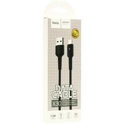 USB дата-кабель Hoco X30 Star Charging data cable for Type-C (1.2 м) Черный