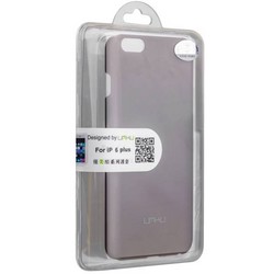 Накладка пластиковая Umku для iPhone 6s Plus/ 6 Plus (5.5) Soft-touch Черная
