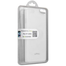 Накладка пластиковая Umku для iPhone 6s Plus/ 6 Plus (5.5) Soft-touch Белая