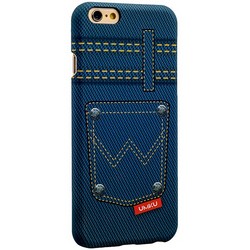 Накладка пластиковая Umku Jeans для iPhone 6s/ 6 (4.7) Soft-touch вид 5