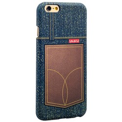 Накладка пластиковая Umku Jeans для iPhone 6s/ 6 (4.7) Soft-touch вид 7