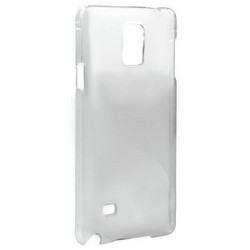 Накладка пластиковая 0.8mm для Samsung GALAXY Note 4 прозрачная в техпаке