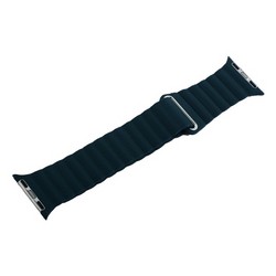 Ремешок кожаный COTEetCI W7 Leather Magnet Band (WH5205-GR) для Apple Watch 40мм/ 38мм Зеленый