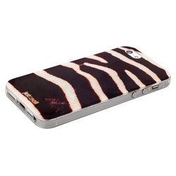 Чехол-накладка UV-print для iPhone SE/ 5S/ 5 силикон (шкурки животных) тип 23